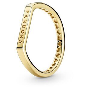 PANDORA Logo bar stacking ring